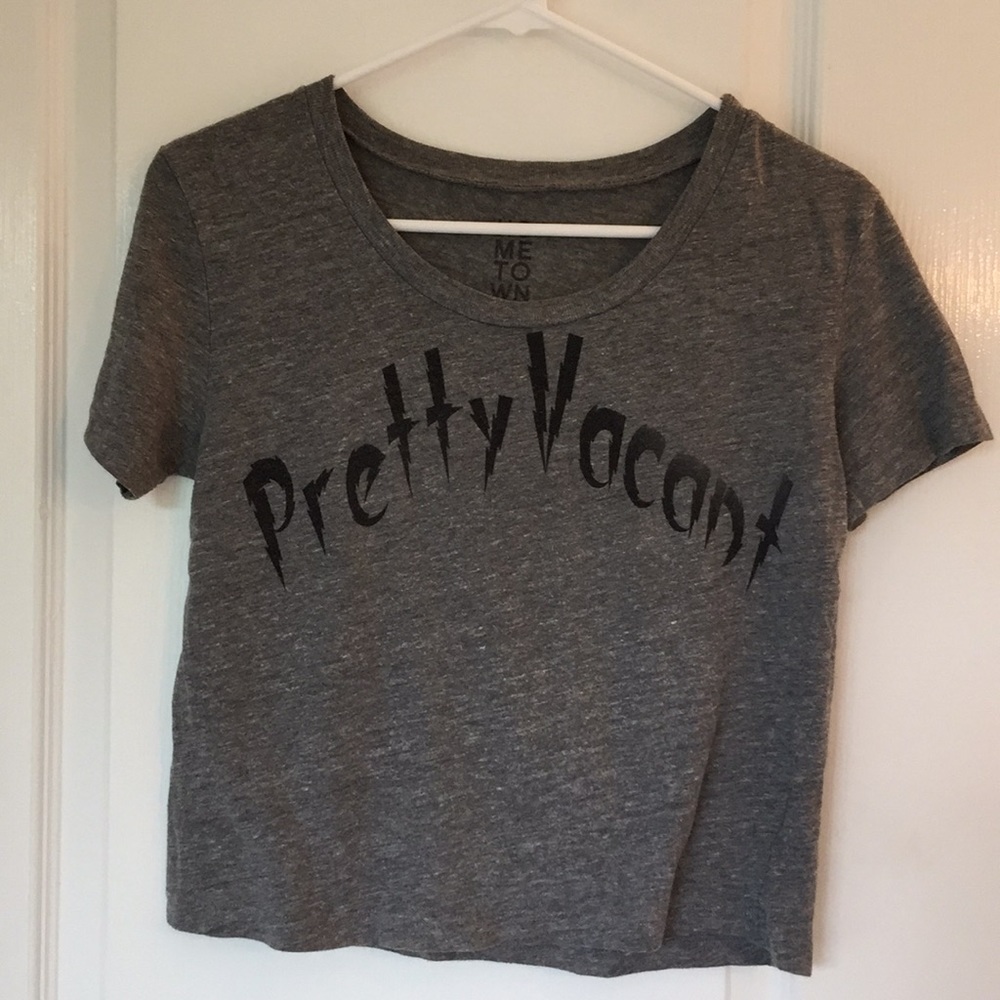 Urban Outfitters Pretty Vacant Cropped Tee